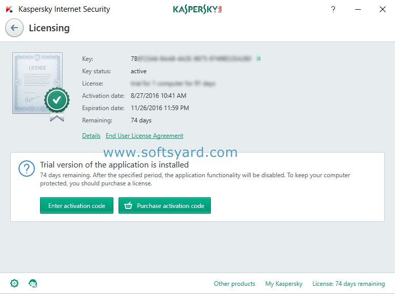 Kaspersky Android Antivirus Activation Code Free